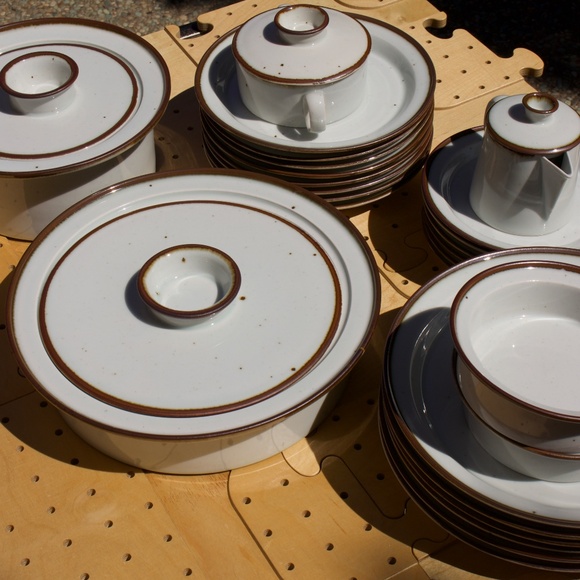 Dansk Design Denmark Midcentury Brown Mist 1.75QT Casserole W/ Lid - Picture 16 of 16